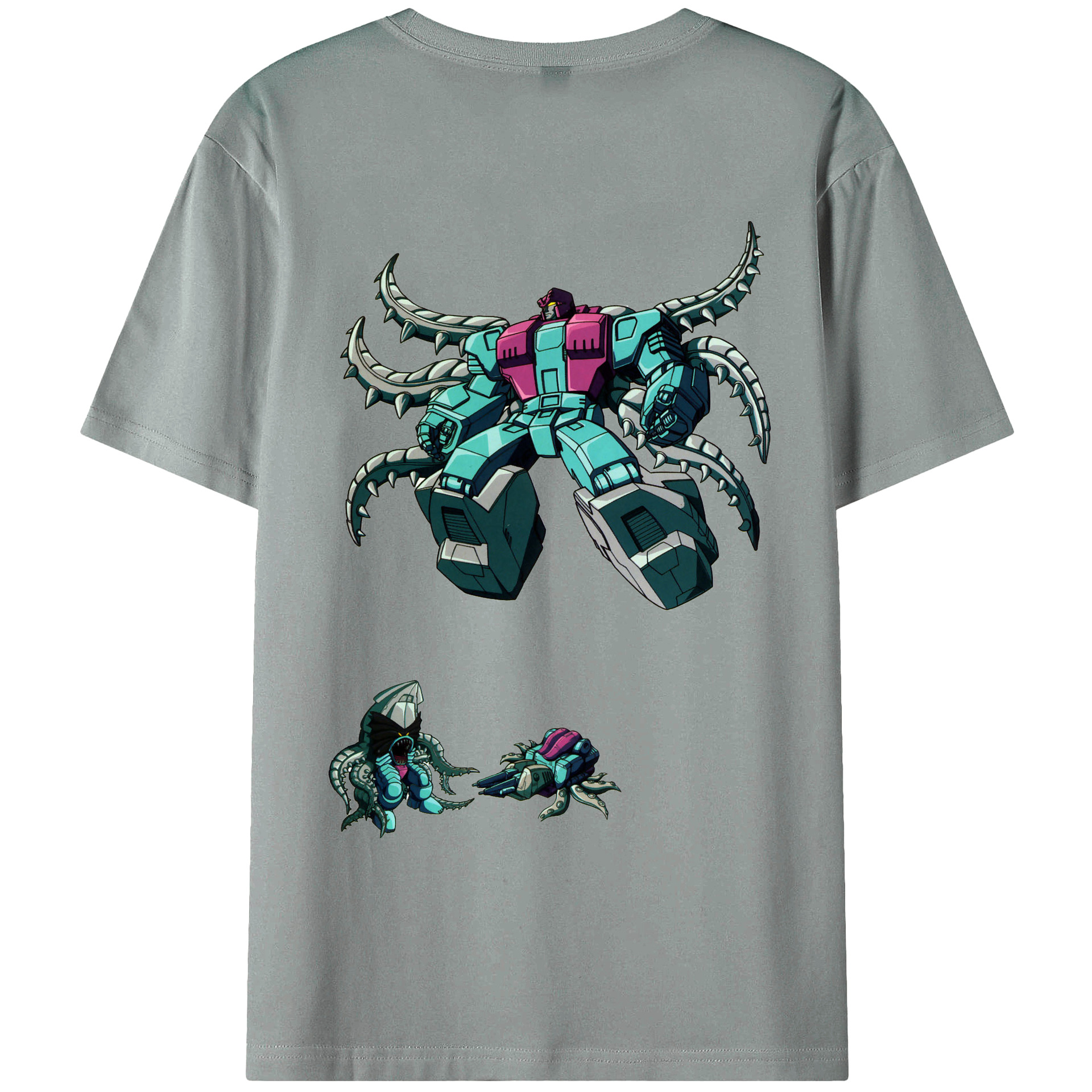 （画像用）  綿100％ メンズ半袖Tシャツ（バックプリント） 通気性
